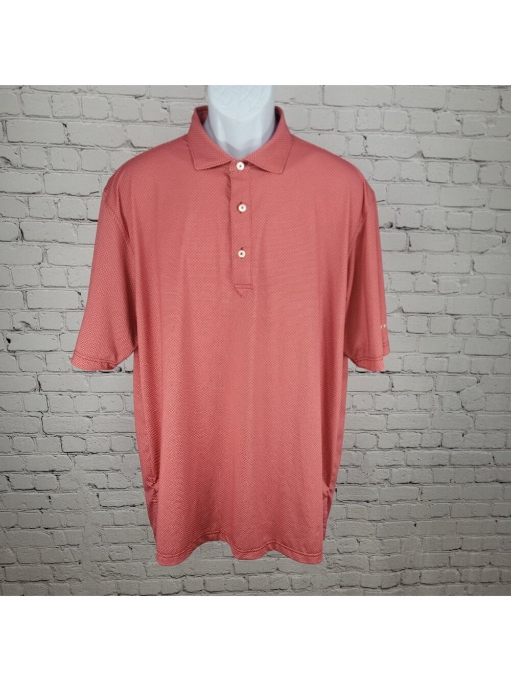 Turtleson Grey Rock Golf Club Stretch Short Sleeve Polo Shirt Size Large L